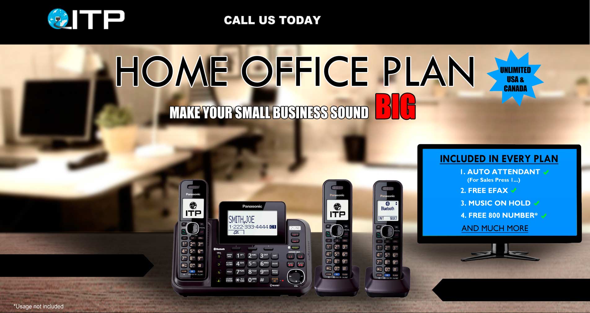 Telephone Provider Home Office Sale